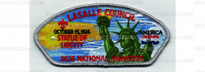 Patch Scan of 2026 National Jamboree CSP Statue of Liberty (PO 103458)