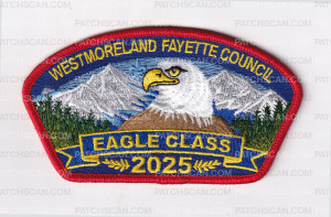 Patch Scan of Westmoreland Fayette Council Eagle Class 2025