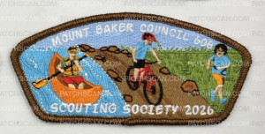 Patch Scan of Mt. Baker Scouting Society 2025 CSP