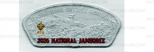 Patch Scan of 2026 National Jamboree CSP Owl (PO 103805)