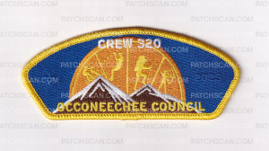Patch Scan of Crew 320 Summit CSP