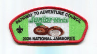Pathway to Adventure Council 2026 NJ Junior Mints JSP red border Pathway to Adventure Council #