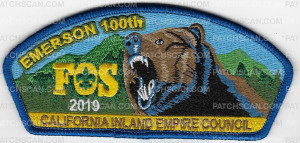 Patch Scan of Emerson 100th FOS 2019 CIEC CSP