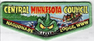 Patch Scan of CMC 26 Jamboree Flap Green 