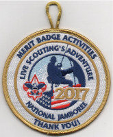 2017 Jamboree Merit Badge Activities Thank you (PO 87142) San Diego-Imperial Council #49