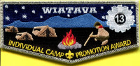 Wiatava Individual Camp - Pocket flap Orange County Council #39