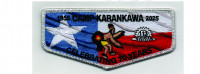 Camp Karankawa 70th Anniversary Flap (PO 102775) Bay Area Council #574