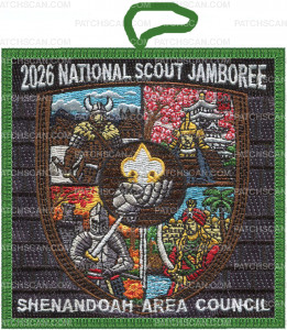 Patch Scan of SAC NATIONAL JAMBOREE 2026 CENTER