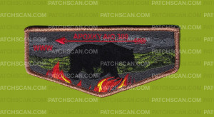 Patch Scan of Apoxky Aio 300 bear with fire flap