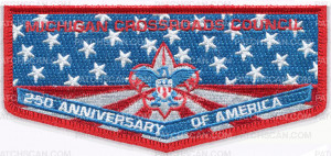 Patch Scan of MCC 250TH AMERICA PATCH