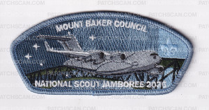 Patch Scan of Mount Baker Council Jamboree Set