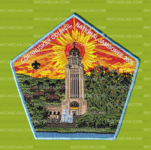 Patch Scan of Cornhusker Council Jamboree 2026 (Center) Blue