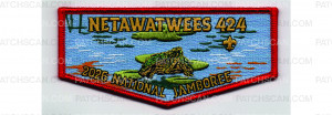 Patch Scan of 2026 National Jamboree Flap (PO 103807)