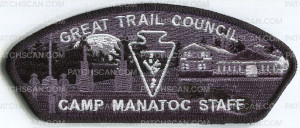 Patch Scan of GTC CAMP MANATOC STAFF CSP