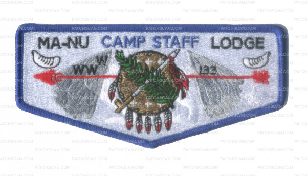 Ma-Nu Camp Staff flap on PatchScan.com