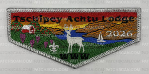 Patch Scan of Tschupey Achtu Lodge 2025 Flap