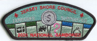 JSC 2026 NATIONAL JAMBOREE SUPPORTER JSP Jersey Shore Council #341