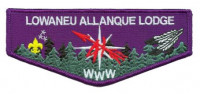 LOWANEU ALLANQUE LODGE 41 WWW PURPLE FLAP Three Fires Council #127