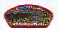 Last Frontier Council 2026 NJ OKC Memorial JSP red border Last Frontier Council #480 merged with Cimmaron Council