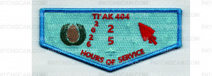 Patch Scan of 25 Hours of Service Flap (PO 103452)