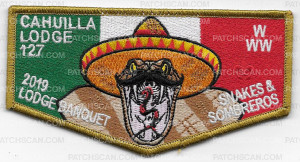 Patch Scan of Cahuilla Lodge 127 2019 Lodge Banquet