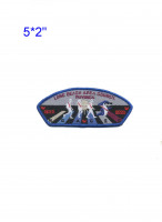 Long Beach Area Council Puvunga NOAC 2022 CSP blue metallic border Long Beach Area Council #032