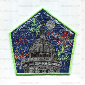 Patch Scan of Last Frontier Council 2026 NJ Center patch lt green bdr