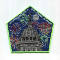 Last Frontier Council 2026 NJ Center patch lt green bdr Last Frontier Council #480 merged with Cimmaron Council
