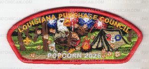 Patch Scan of Louisiana Purchase Council Popcorn 2026