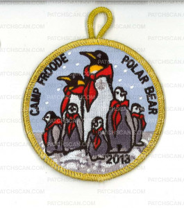 Patch Scan of X167422A CAMP FROODE 2013