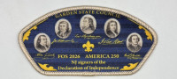Garden State Council Abraham Clarke Emblem Garden State Council #690