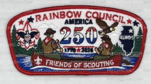 Patch Scan of Rainbow Council 250th FOS CSP 