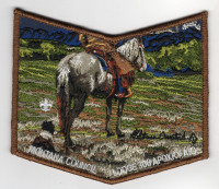 Montana Artist Series 2026 Apoxky Aio 300 pocket patch Montana Council #315