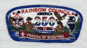 Patch Scan of Rainbow Council 250th FOS CSP 