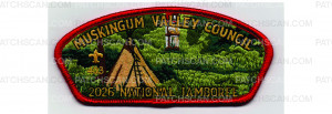 Patch Scan of 2026 National Jamboree CSP Teepee (PO 103804)