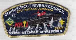 Patch Scan of CRC National Jamboree 2017 STAFF #15