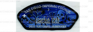 Patch Scan of 2026 National Jamboree CSP Joshua Tree (PO 103160)