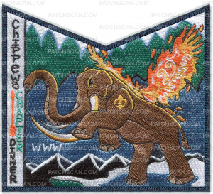 Patch Scan of CHIPPEWA CHAPTER DINNER POCKET PATCH
