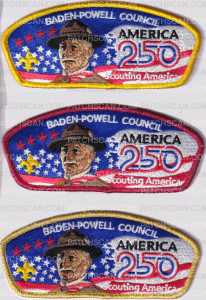 Patch Scan of 488571- America 250 Scouting America 