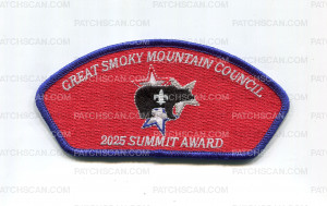 Patch Scan of GSMC 2025 Summit Award CSP blue border