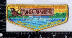 Patch Scan of Northeast Illinois Council Ma-ka-ja-wan-40 Home of the 2020